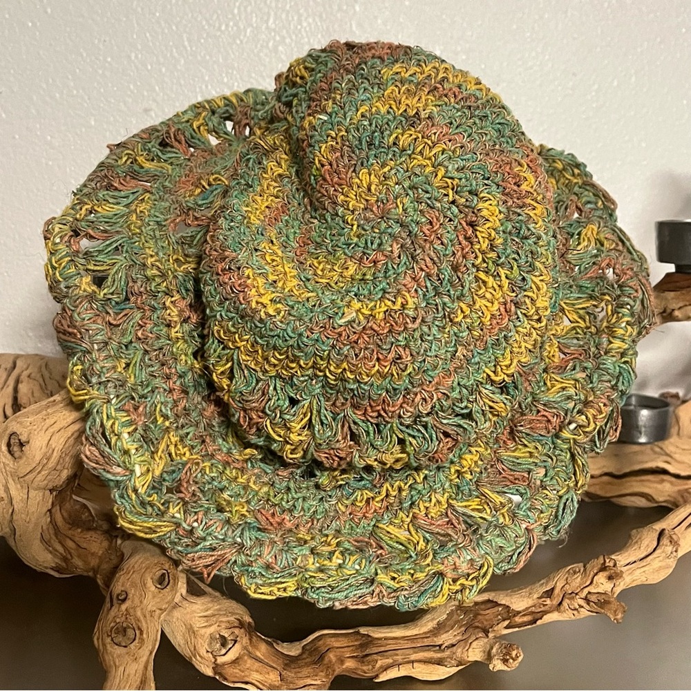 Multicolor Crochet Hat - Picture 2 of 3